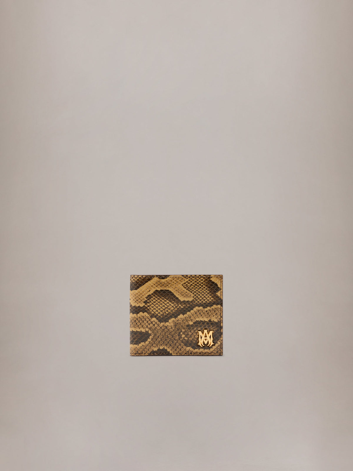 PYTHON EMBOSSED BIFOLD - Brown
