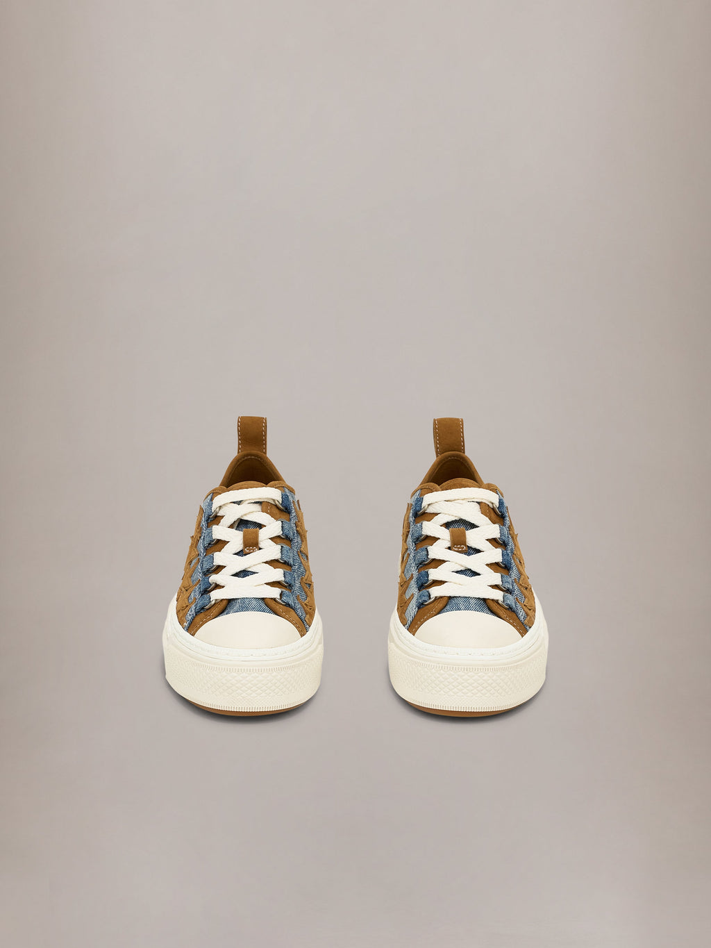 WOMEN - WOMEN'S DENIM STARS COURT LOW - Yellow