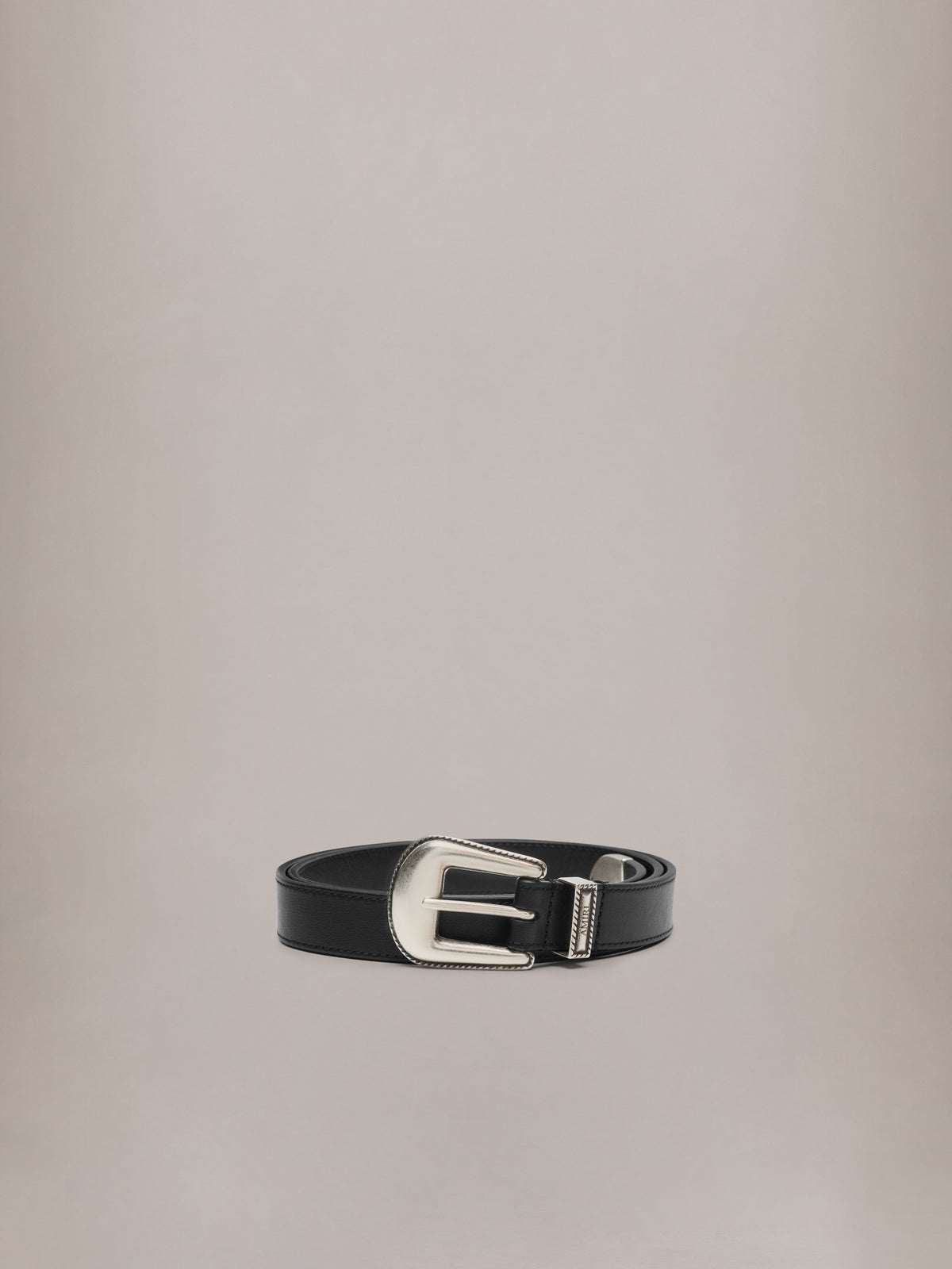 WESTERN BELT - Black Nickel