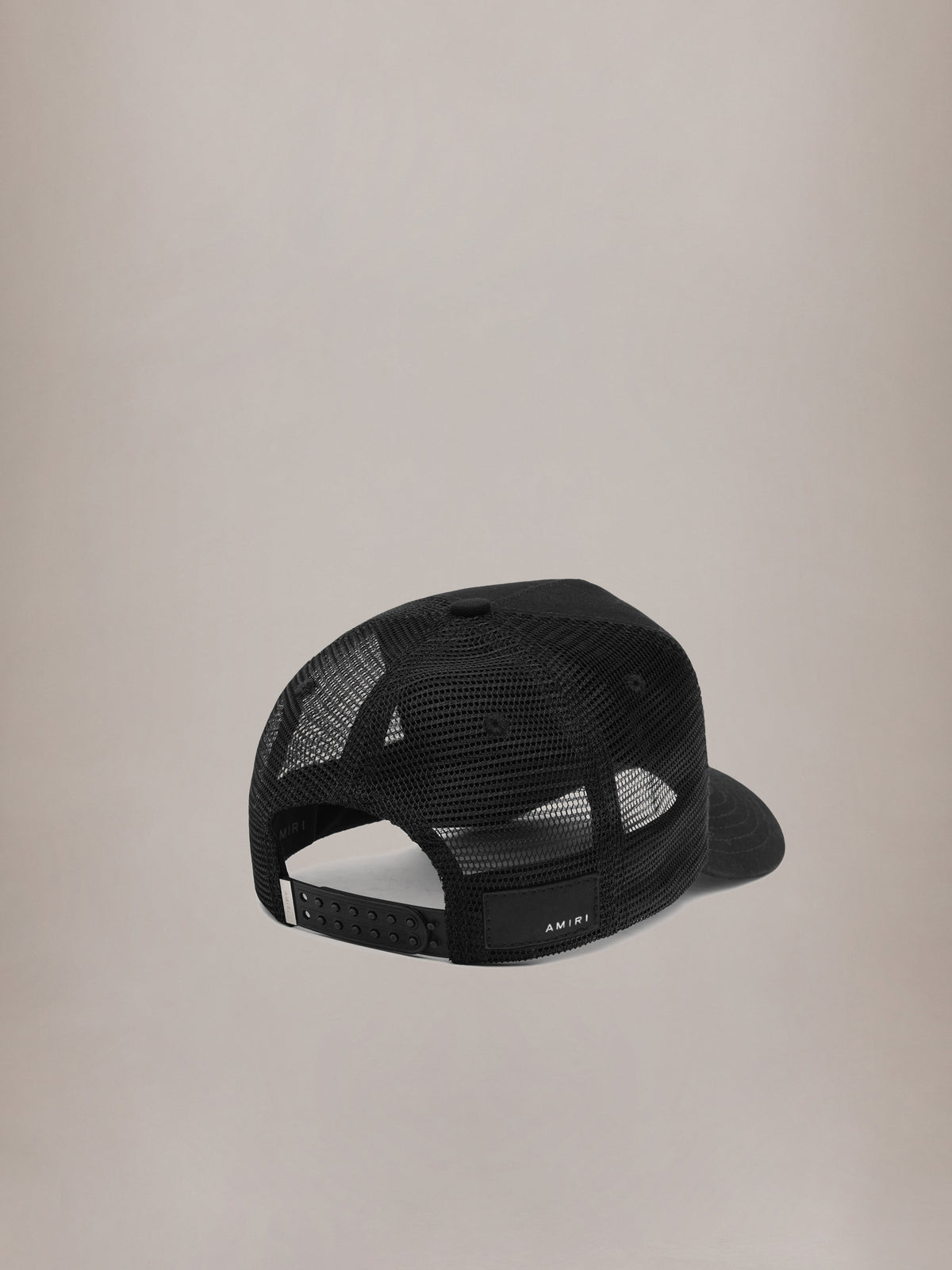 CRYSTAL 3 STAR TRUCKER HAT - Black Black