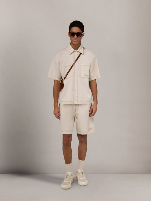 AMIRI DENIM SHIRT - Ecru