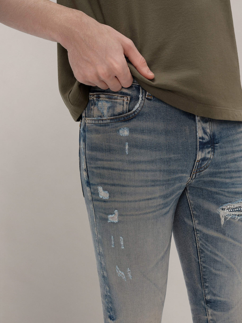 CRYSTAL MX1 JEAN - Vintage Indigo