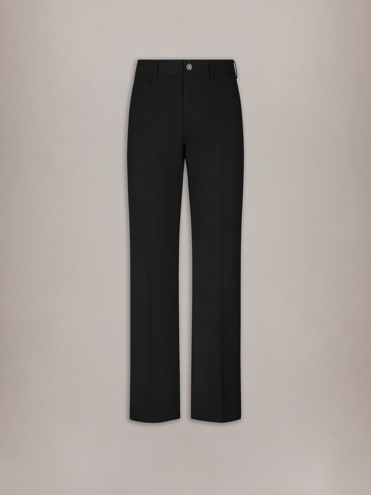SLIM BOOT CUT PANT - Black