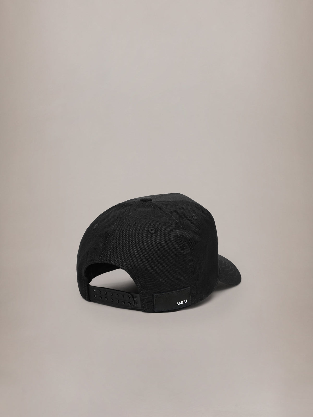 MA AMIRI STAGGERED CANVAS HAT - Black