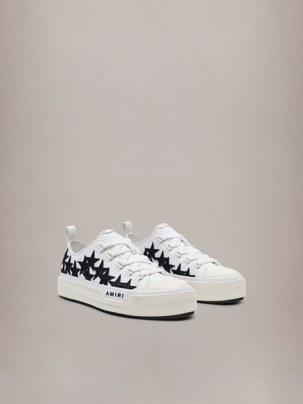STARS COURT LOW - White Black