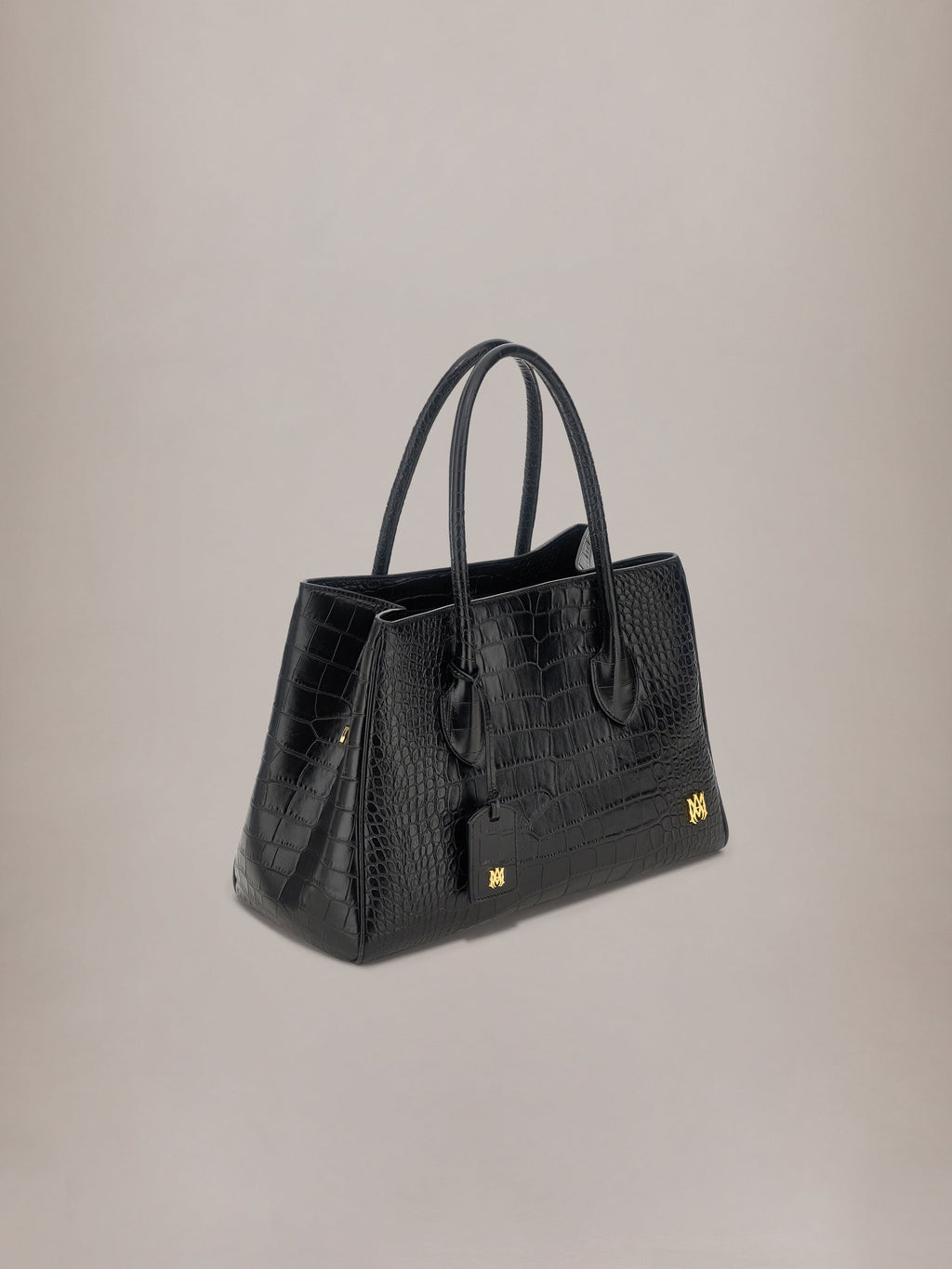 WOMEN - WOMEN'S EMBOSSED CROC HONEY 40 TOTE - Black