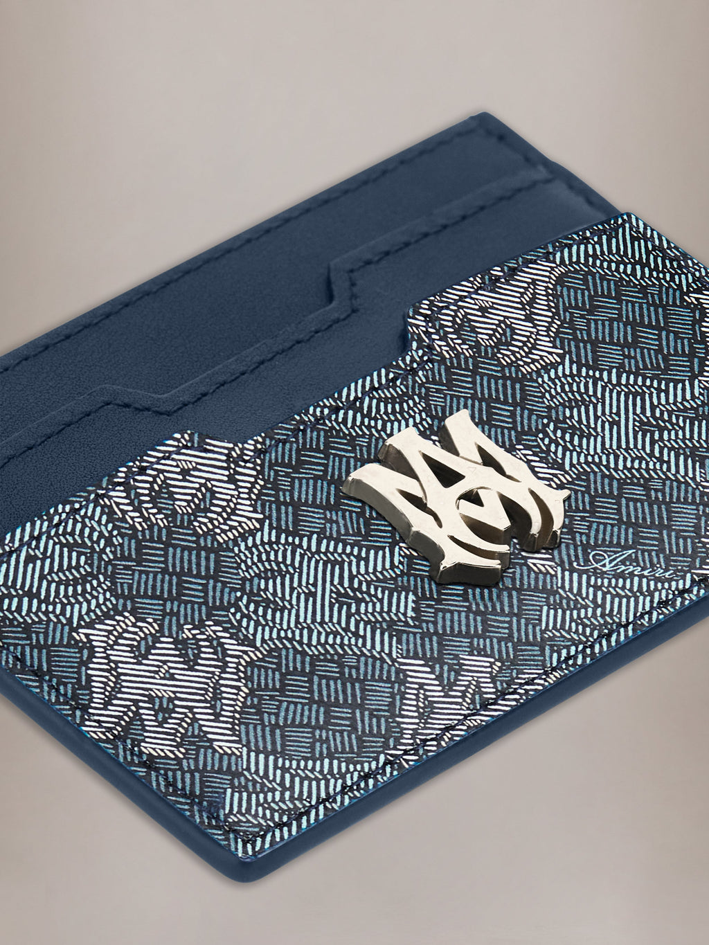 MA QUAD CANVAS CARD HOLDER - Blue