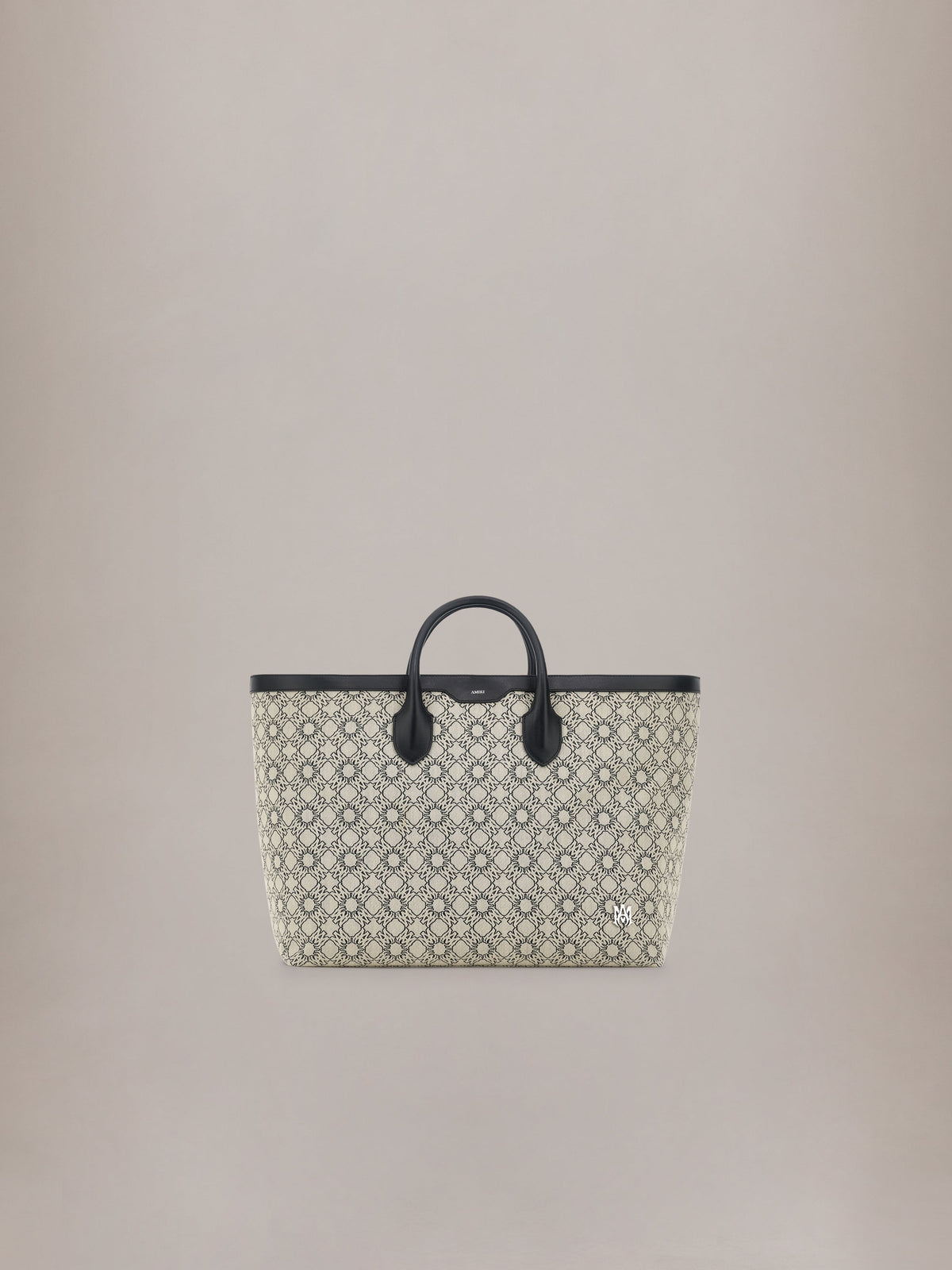 MA QUAD JACQUARD TOTE BAG - Grey