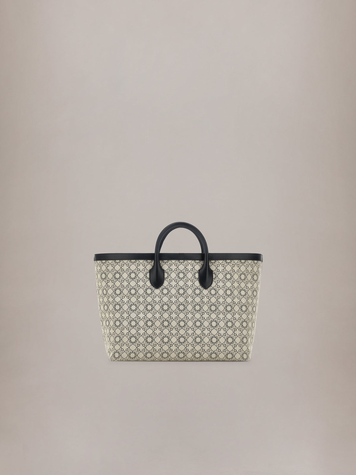MA QUAD JACQUARD TOTE BAG - Grey