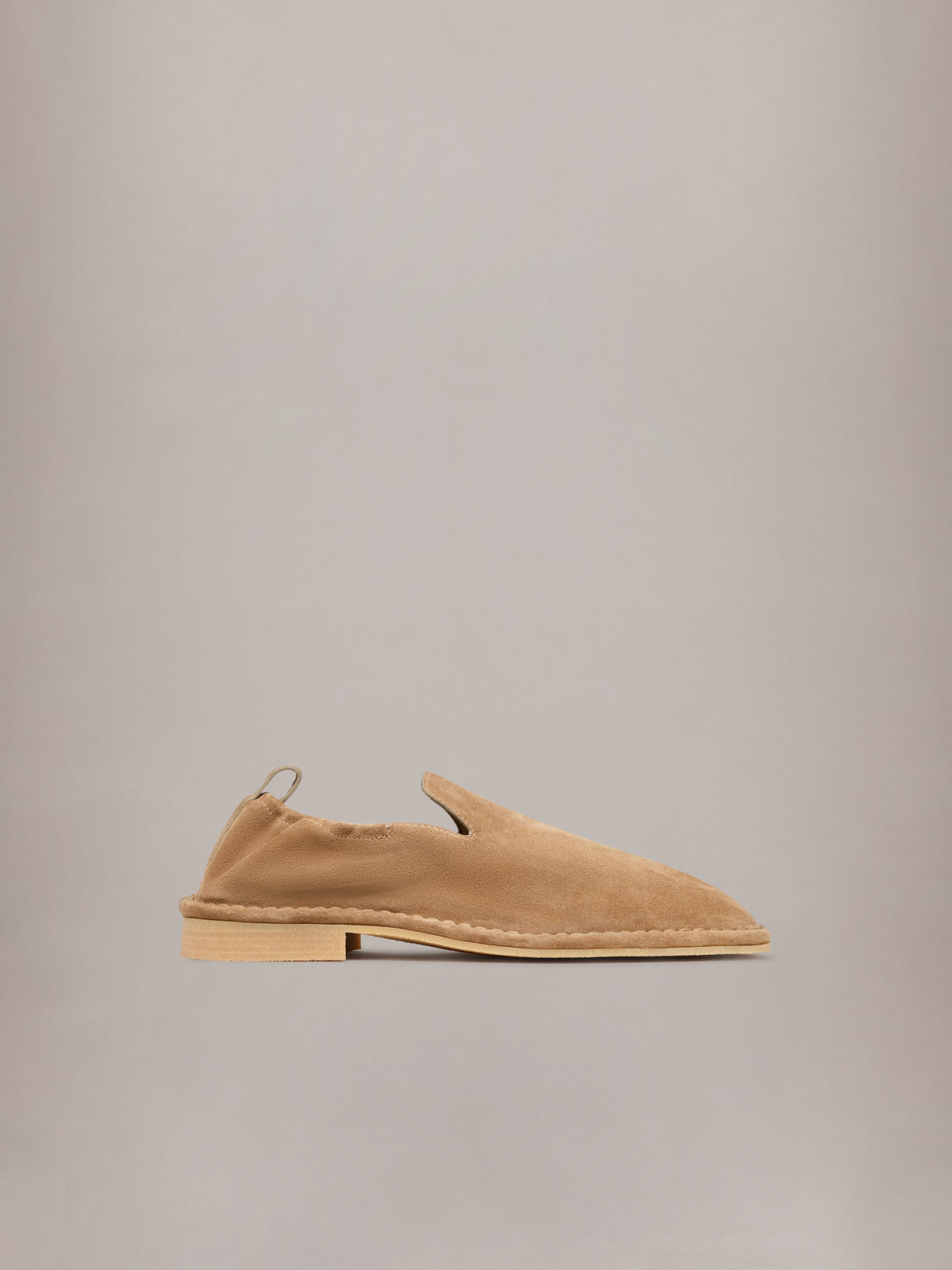 SLIP ON GUM LOAFER - Beige