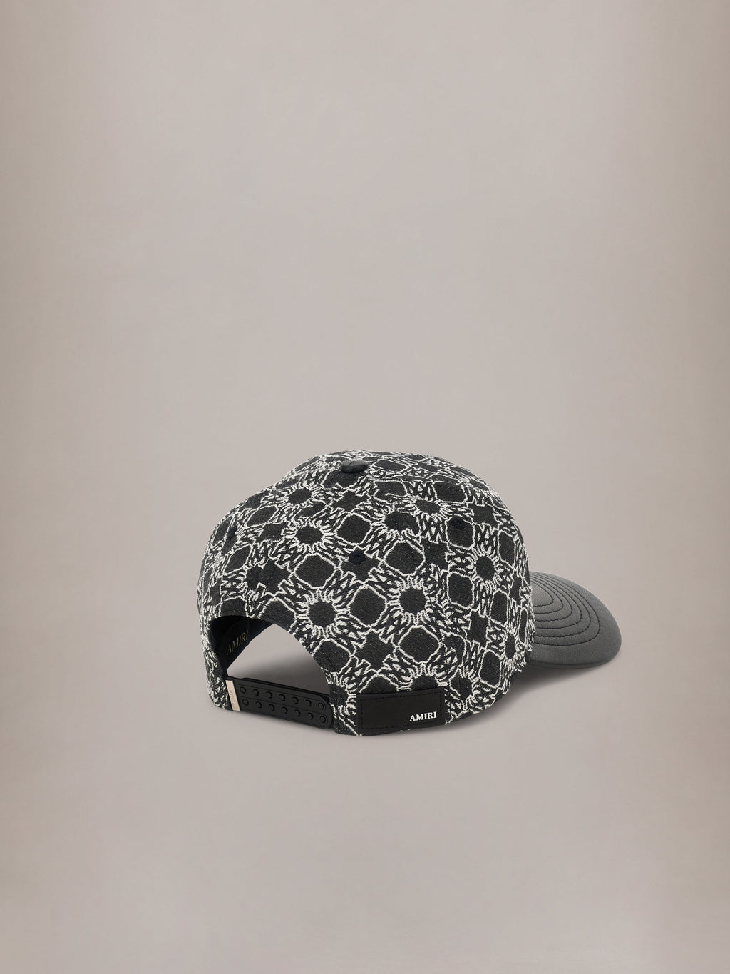 MA QUAD JACQUARD HAT - Black