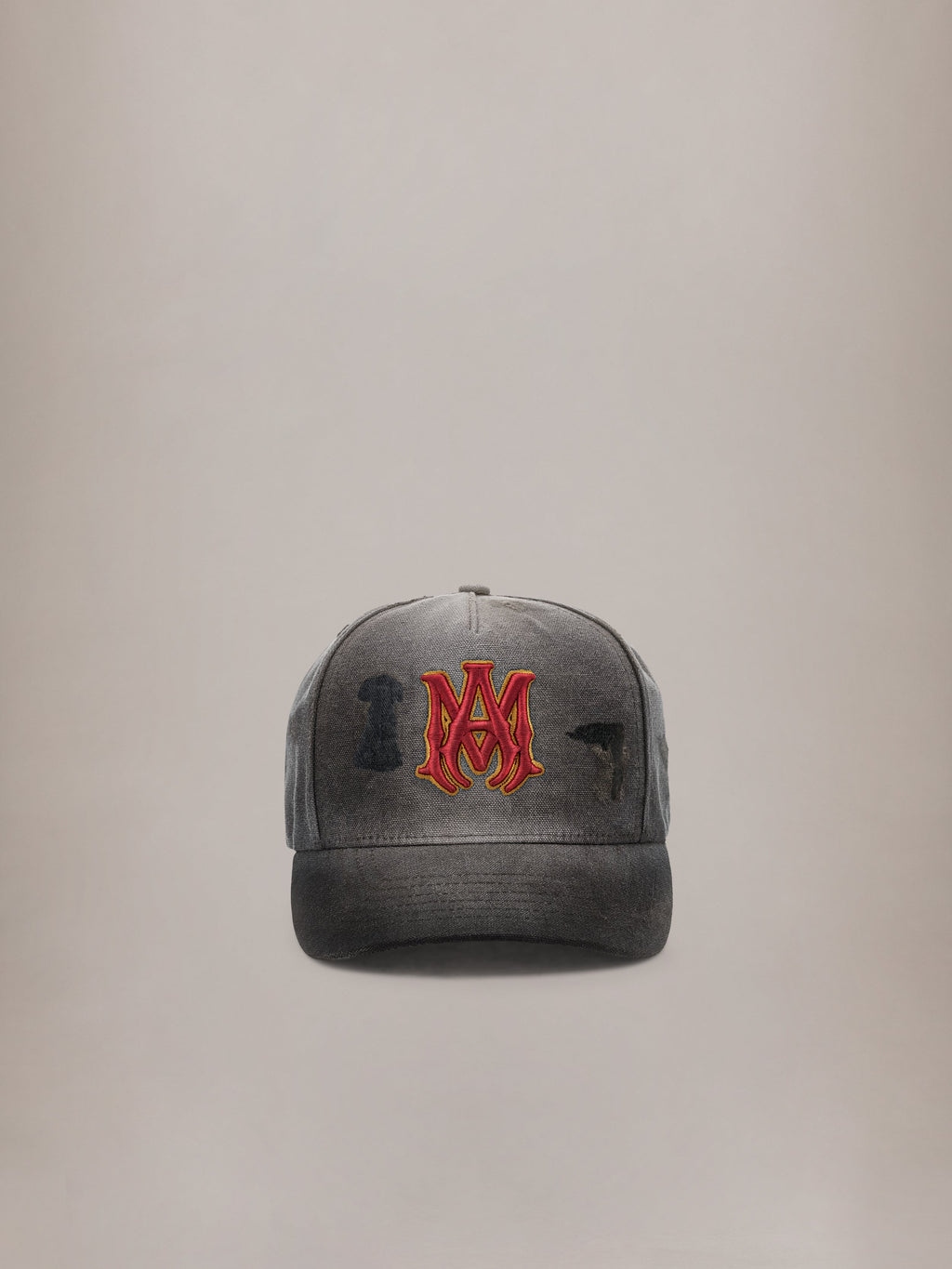 MA OUTLINE CANVAS HAT - Black