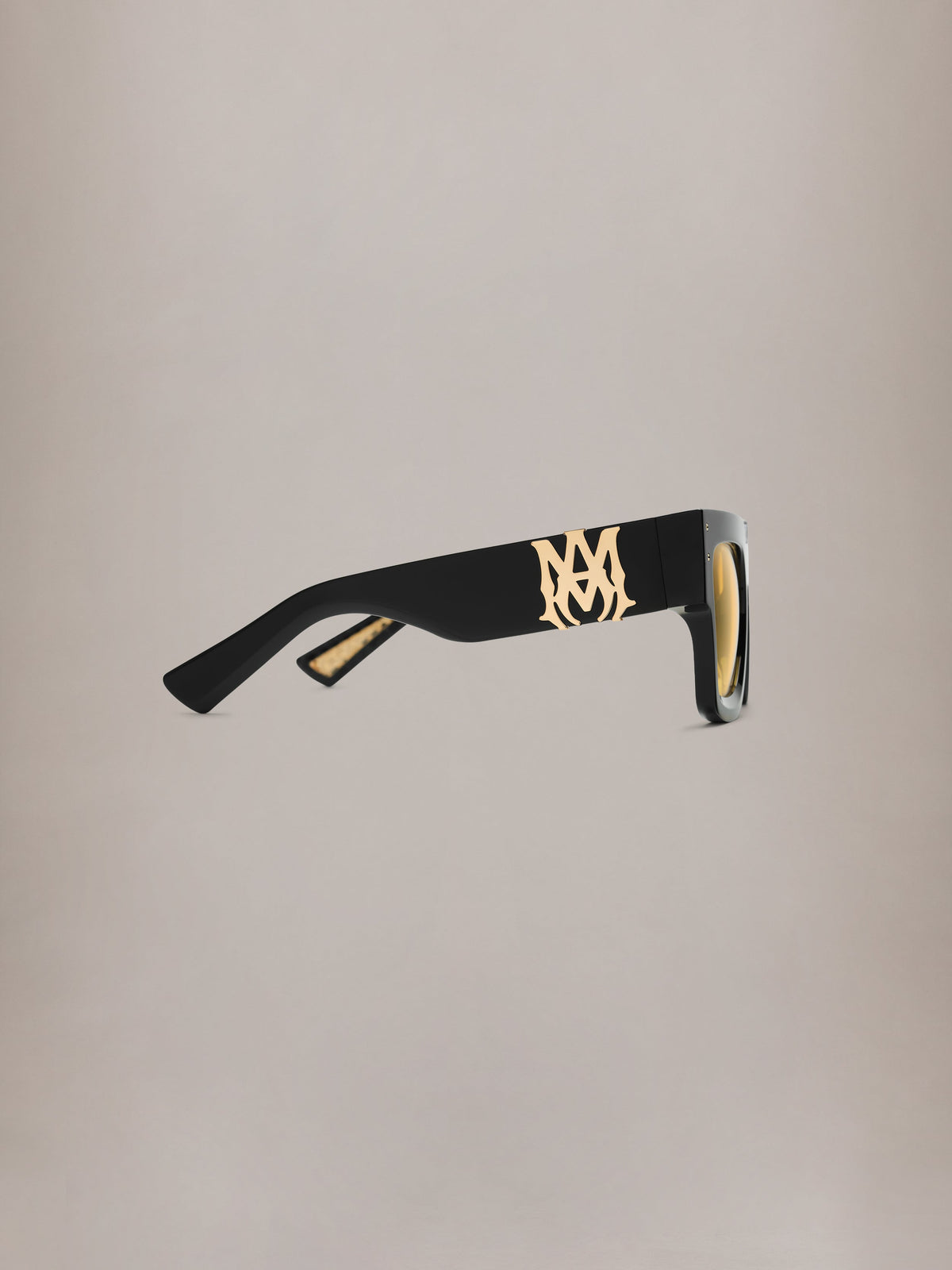 JUMBO SUNGLASSES - Black Yellow