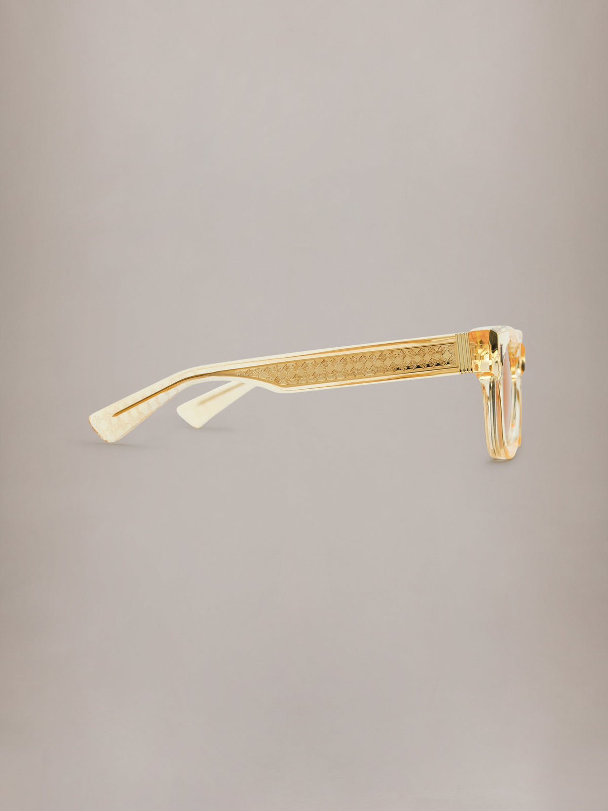 LAUREL SUNGLASSES - Transparent Yellow