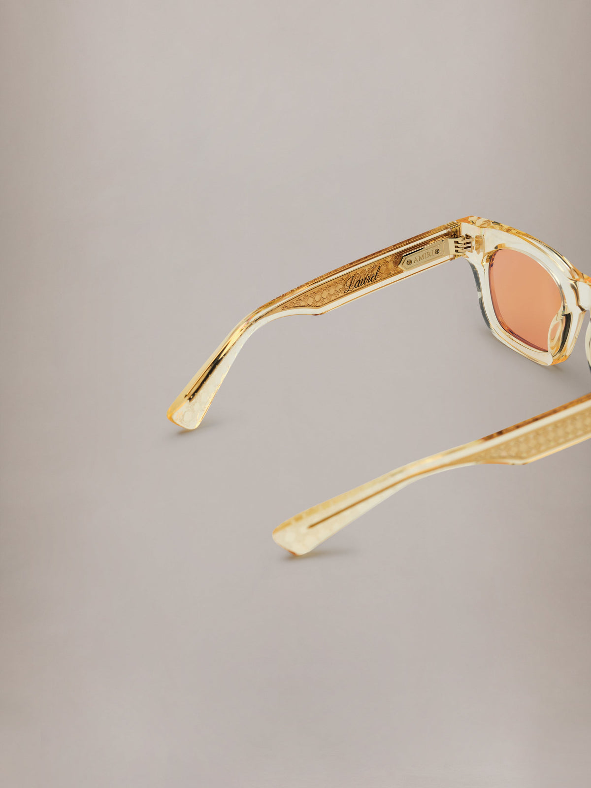 LAUREL SUNGLASSES - Transparent Yellow