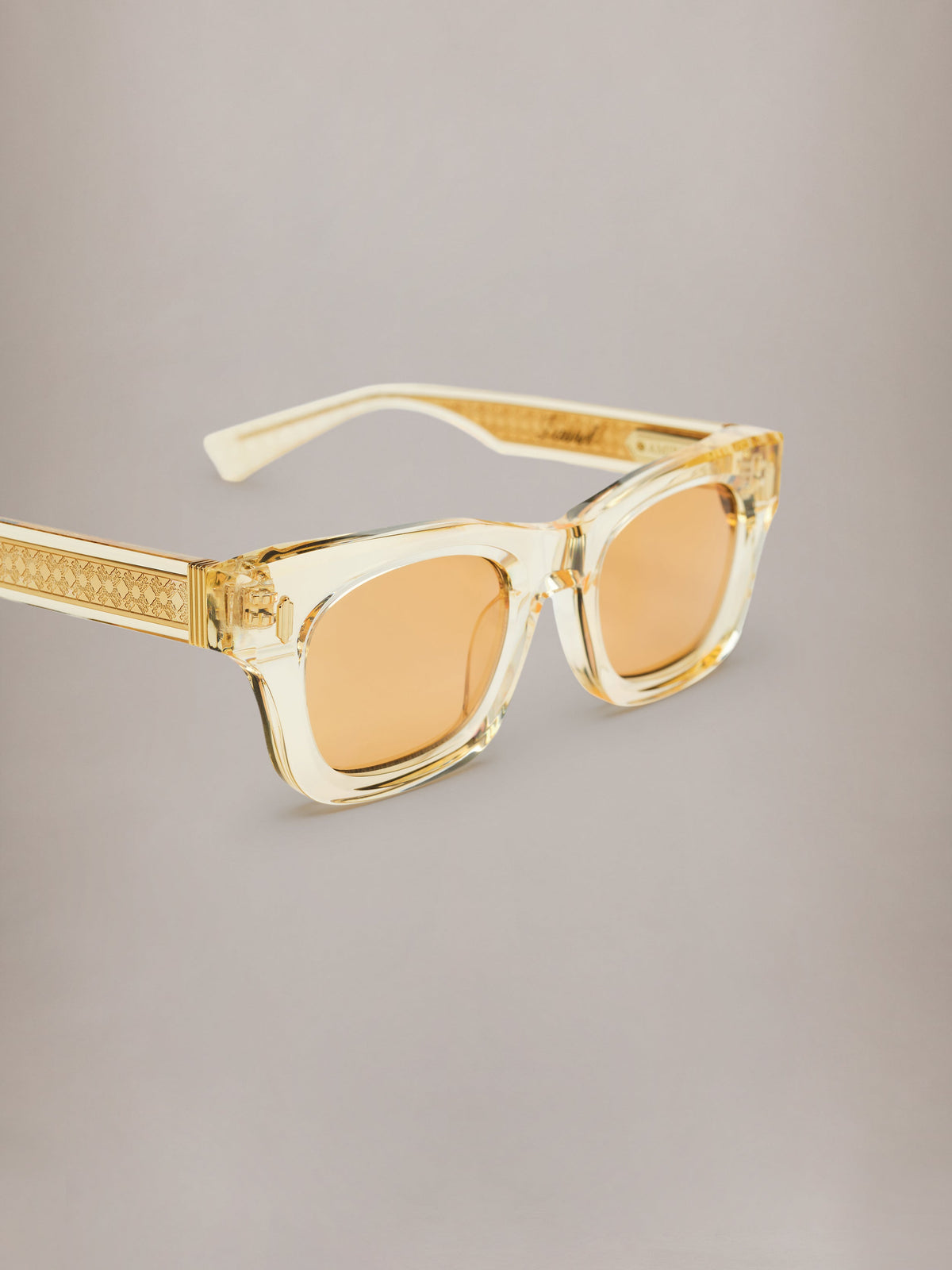 LAUREL SUNGLASSES - Transparent Yellow
