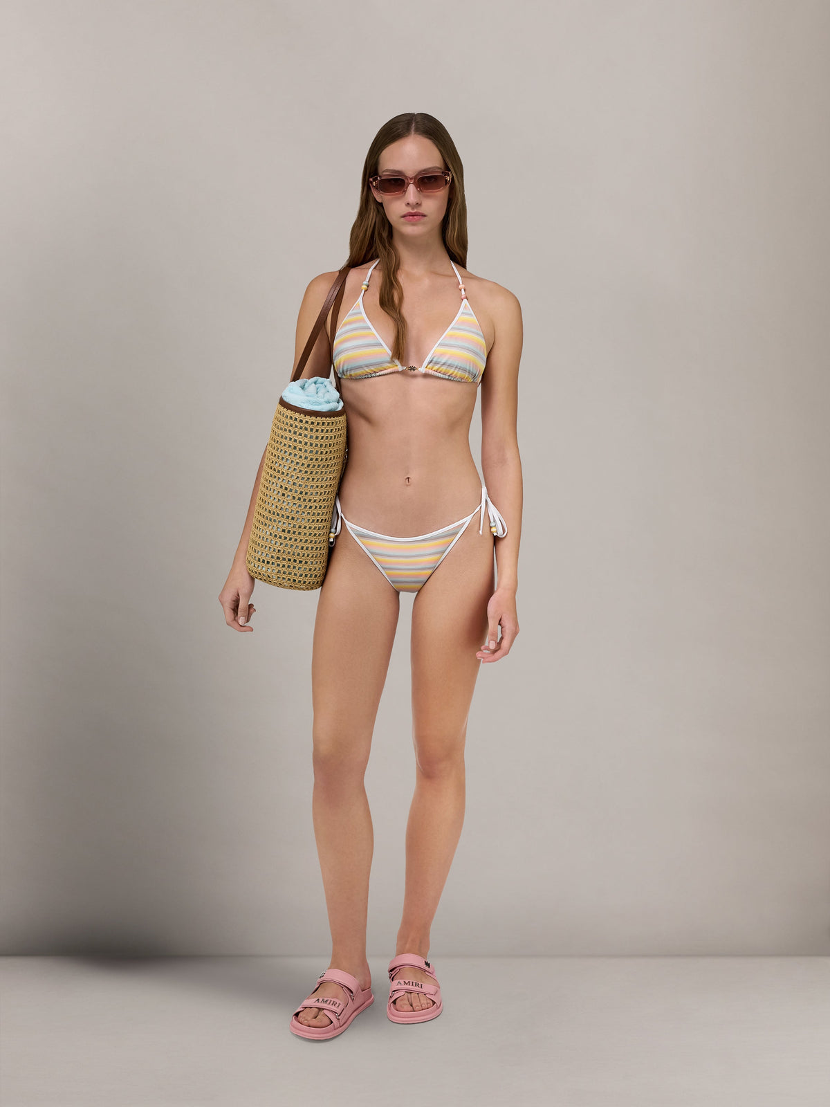 WOMEN - WOMEN'S MA MULTI STRIPE BIKINI SET - Multi