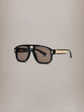 WILSHIRE SUNGLASSES - Black Black