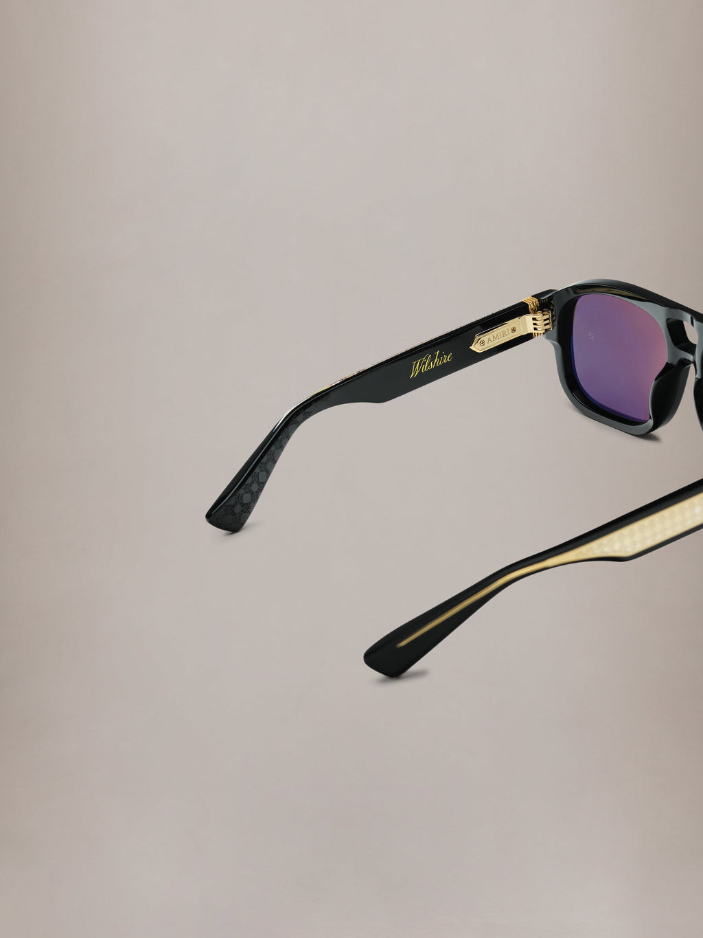 WILSHIRE SUNGLASSES - Black Black