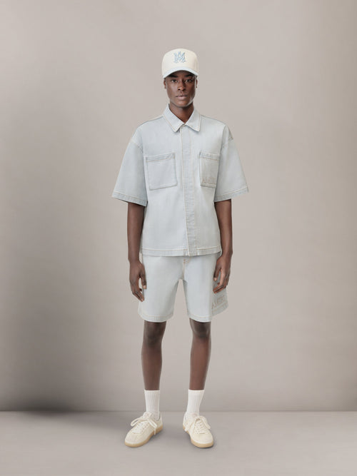 AMIRI 3D 5 POCKET SHORT - Light Indigo