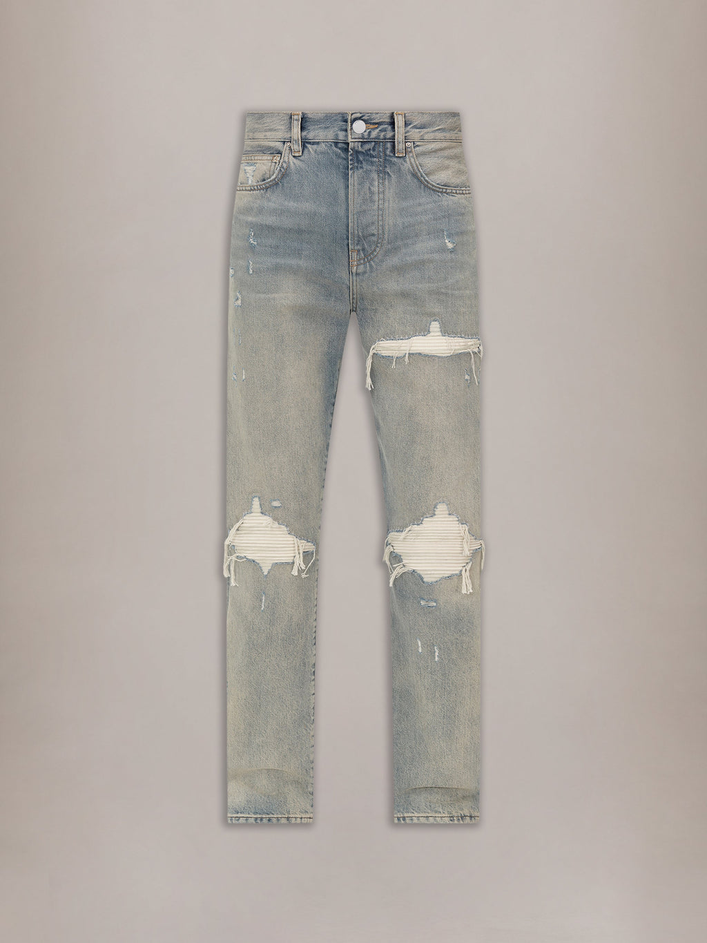SUEDE STRAIGHT MX1 JEAN - Antique Indigo