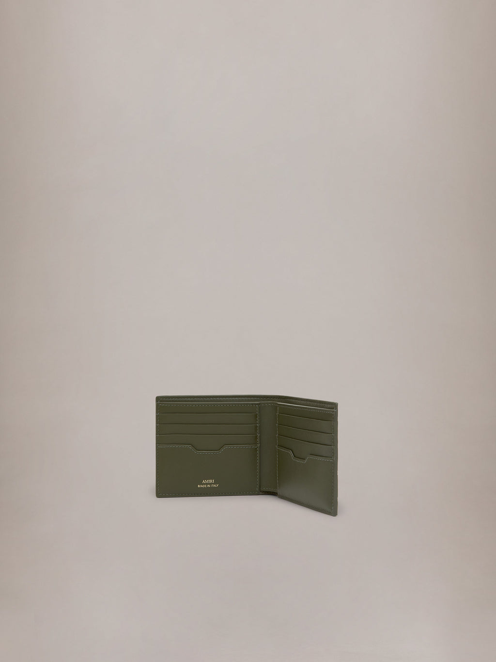 MA QUAD LEATHER BIFOLD - Dark Sage