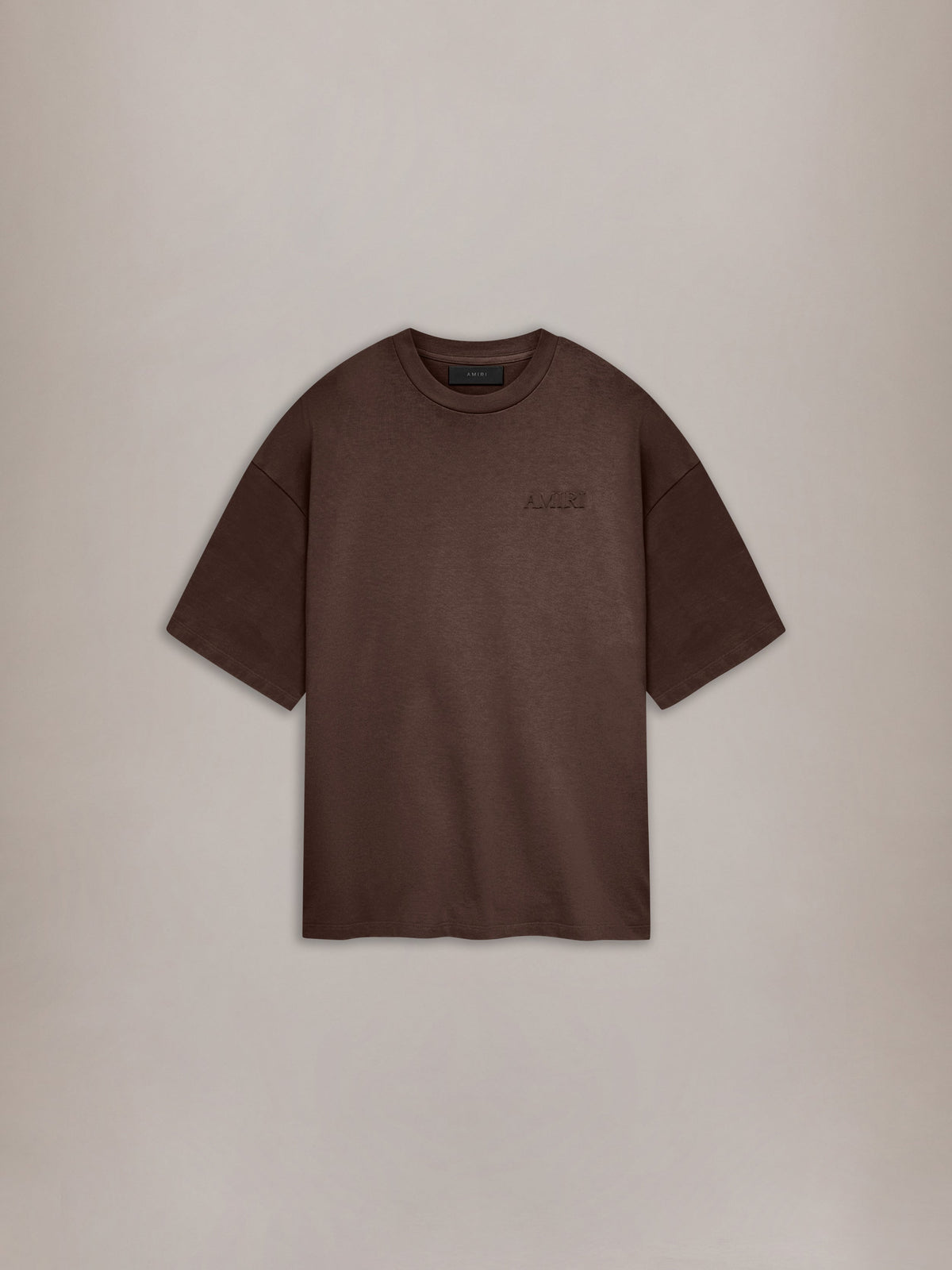 AMIRI OVERSIZED TEE - WALNUT BROWN