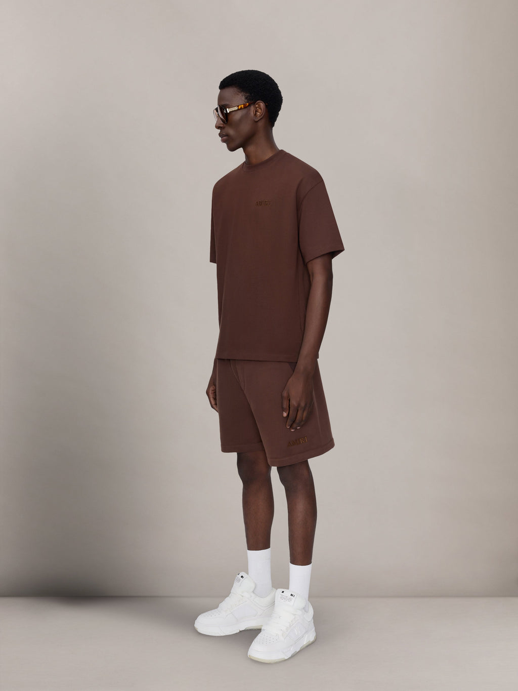 AMIRI OVERSIZED TEE - WALNUT BROWN