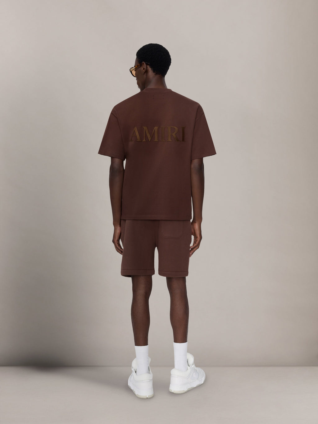 AMIRI OVERSIZED TEE - WALNUT BROWN
