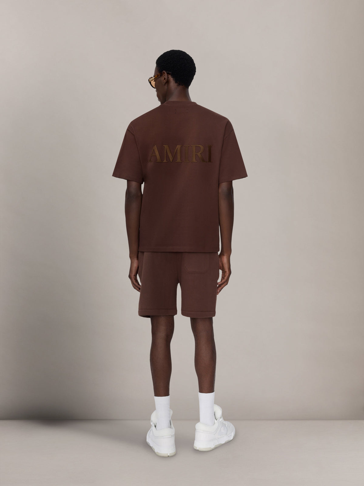 AMIRI OVERSIZED TEE - WALNUT BROWN