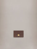 MA QUAD LEATHER CARD HOLDER - Dark Brown
