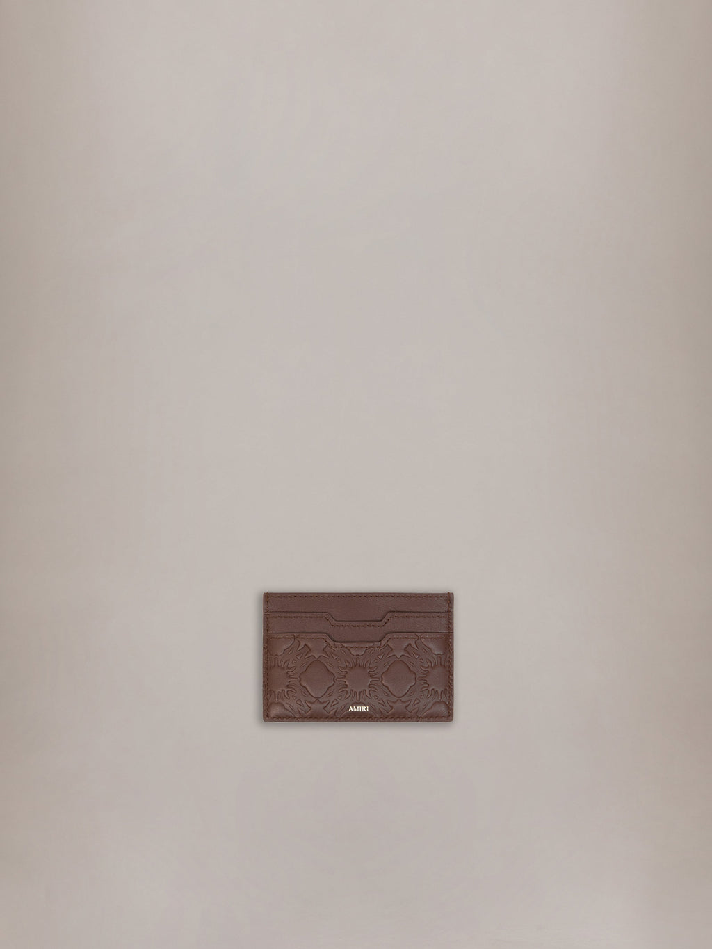 MA QUAD LEATHER CARD HOLDER - Dark Brown