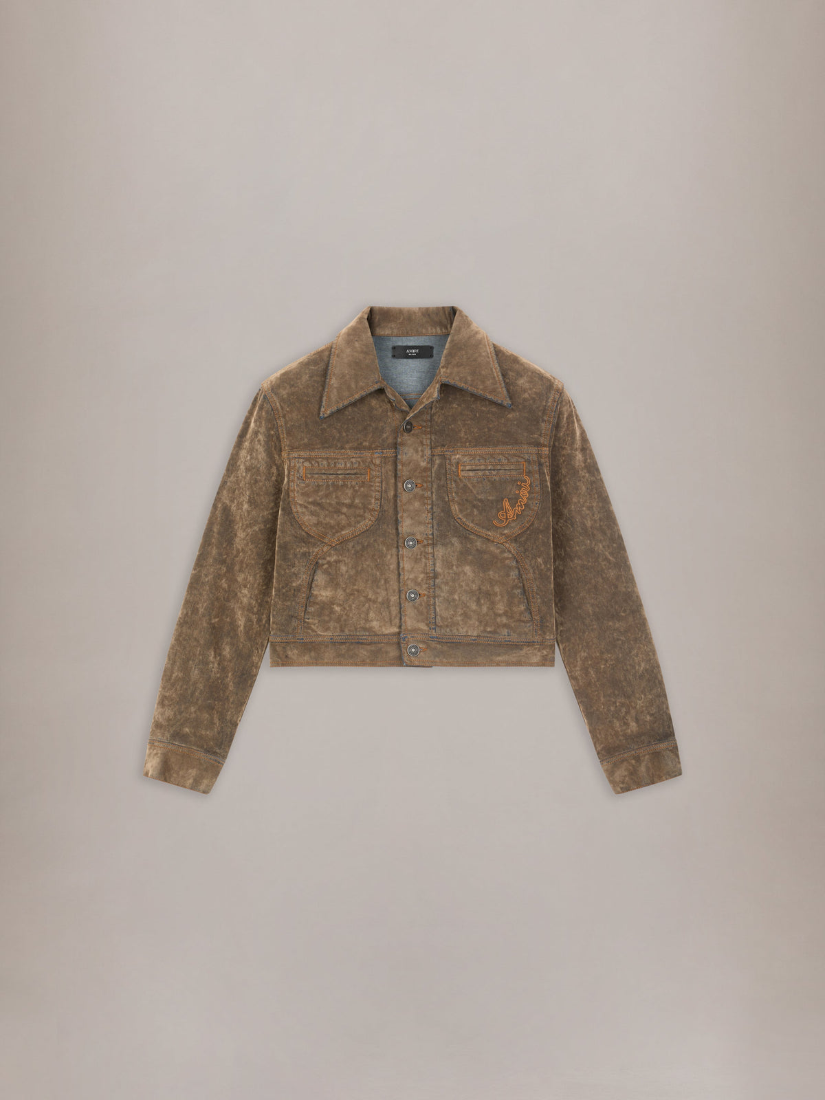 WOMEN - WOMEN'S FLOCK VINTAGE CUT DENIM JACKET - Fossil