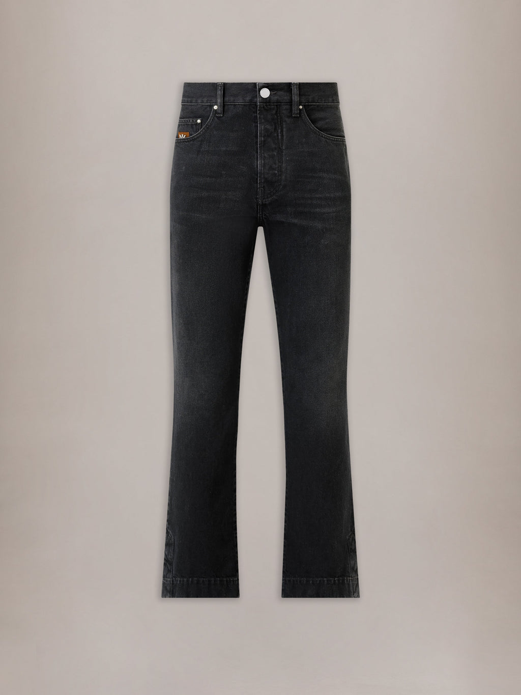 STRAIGHT FLARE JEAN - Vintage Black