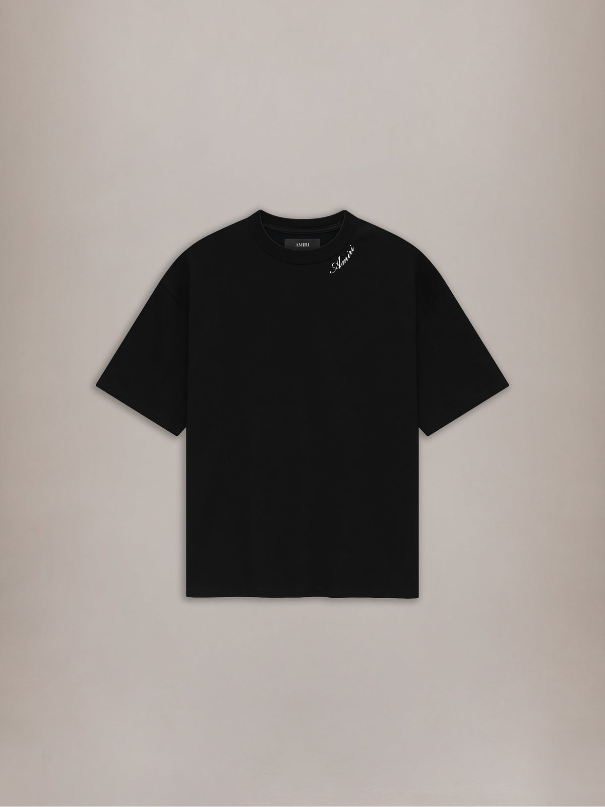 AMIRI SCRIPT TEE - Black