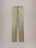 MA QUAD JACQUARD BAGGY JEAN - Multi