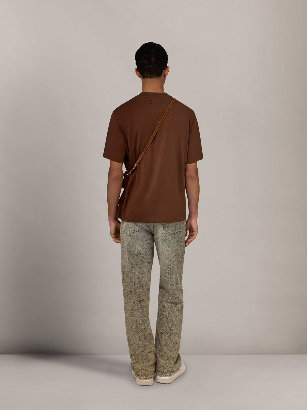 MA QUAD JACQUARD BAGGY JEAN - Multi
