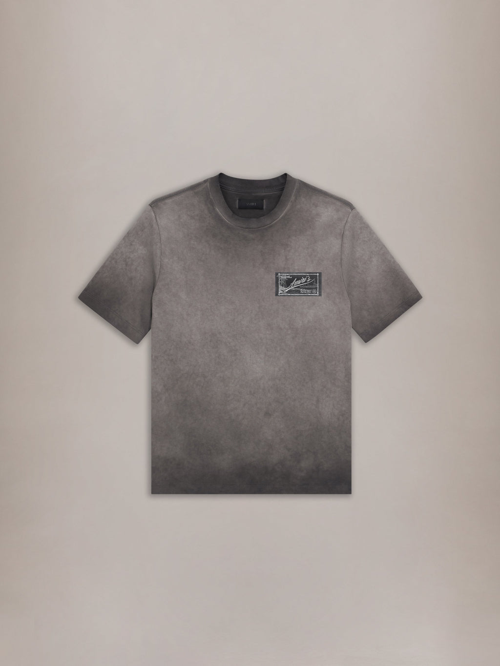 AMIRI QUALITY GOODS LABEL TEE - Black