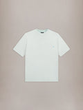 AMIRI QUALITY GOODS LABEL TEE - Powder Teal