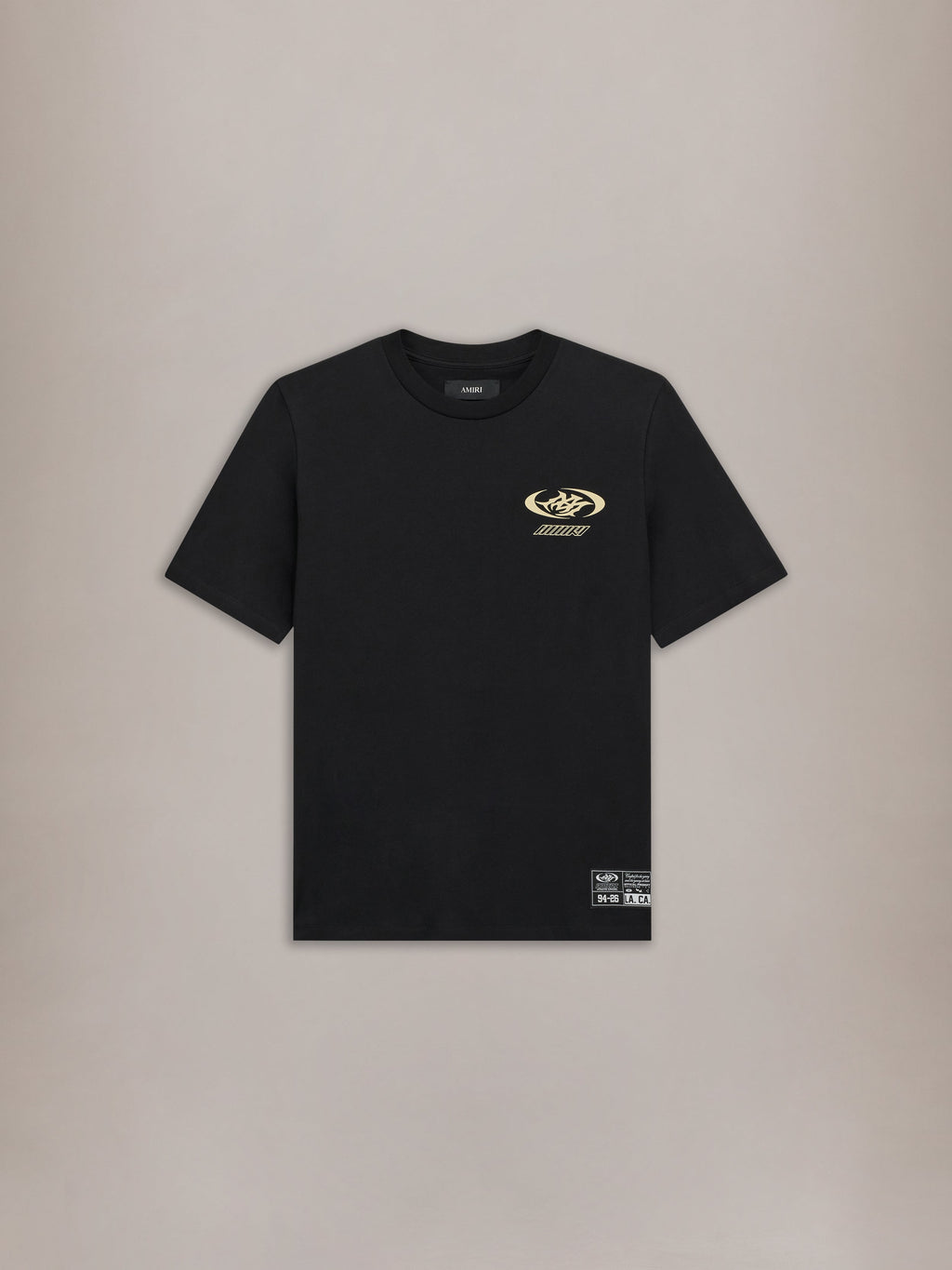 SPORTY LIGHTWEIGHT JERSEY TEE - Black