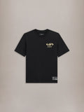 SPORTY LIGHTWEIGHT JERSEY TEE - Black