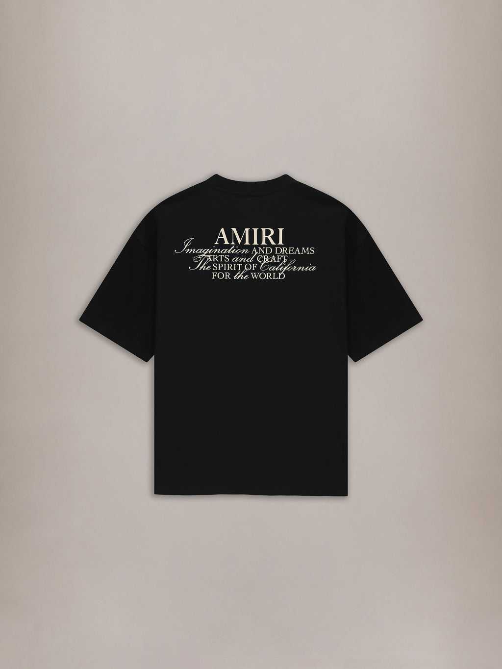 SOUTH CALI BOX TEE - Black