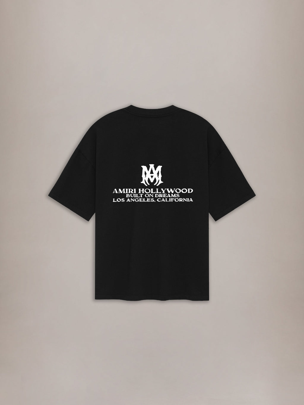 BUILT ON DREAMS OVERSIZED TEE - Black