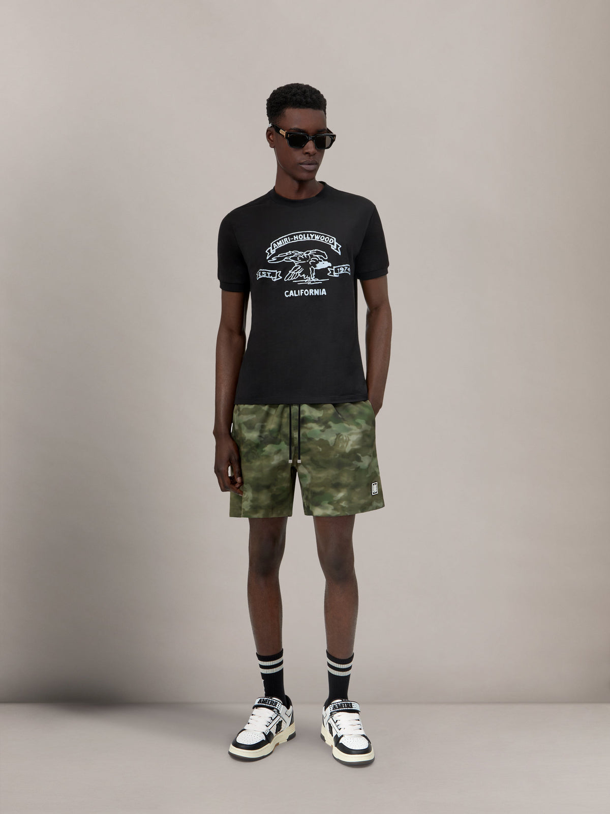 MA CAMO SWIM TRUNK - Natural