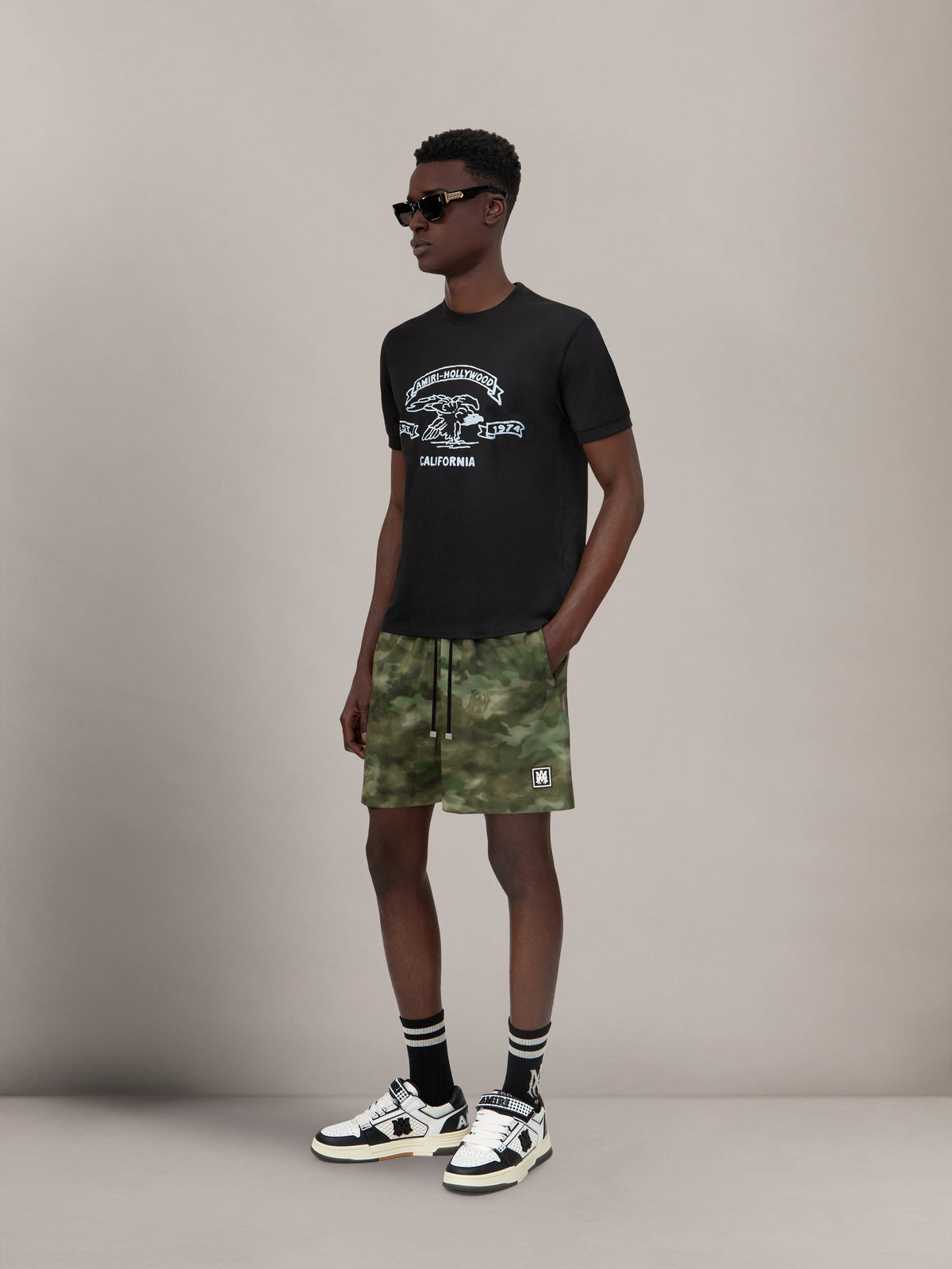 MA CAMO SWIM TRUNK - Natural