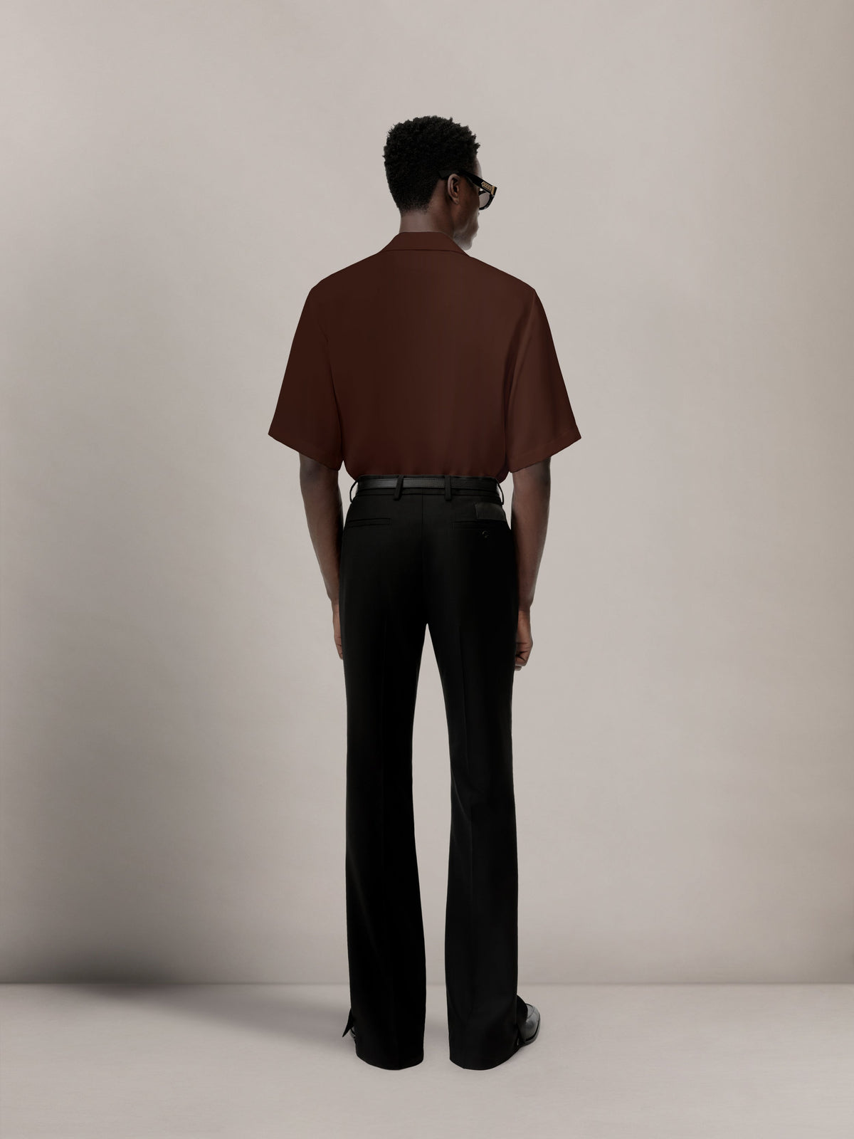 AMIRI CAMP SHIRT - Chocolate