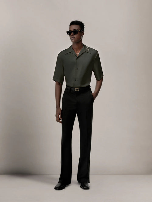 AMIRI CAMP SHIRT - Dark Green