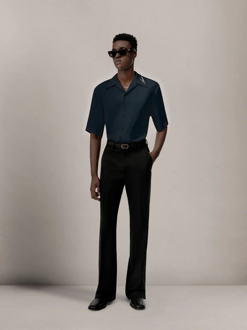 AMIRI CAMP SHIRT - Navy