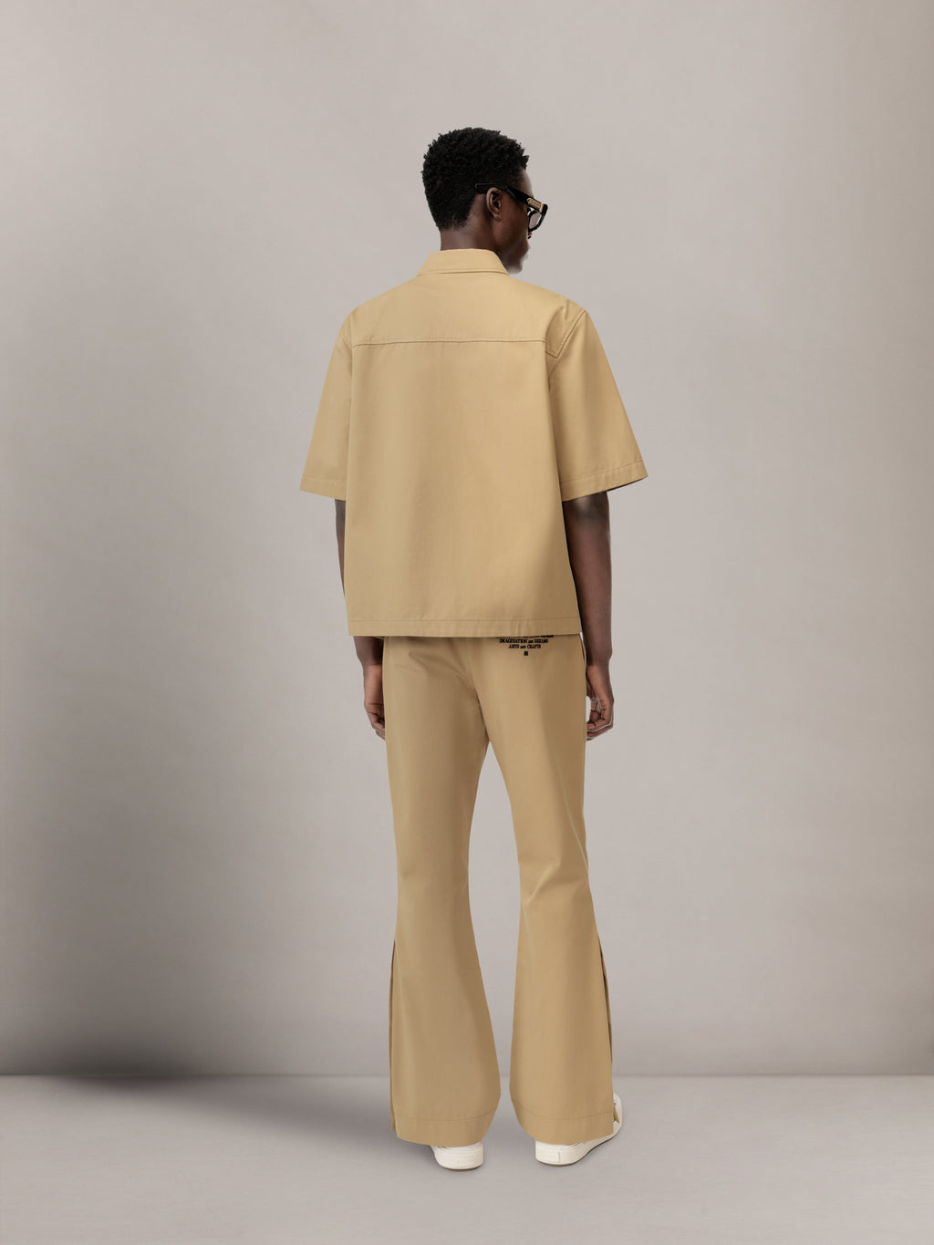 CHINO KICK FLARE - SEPIA TINT