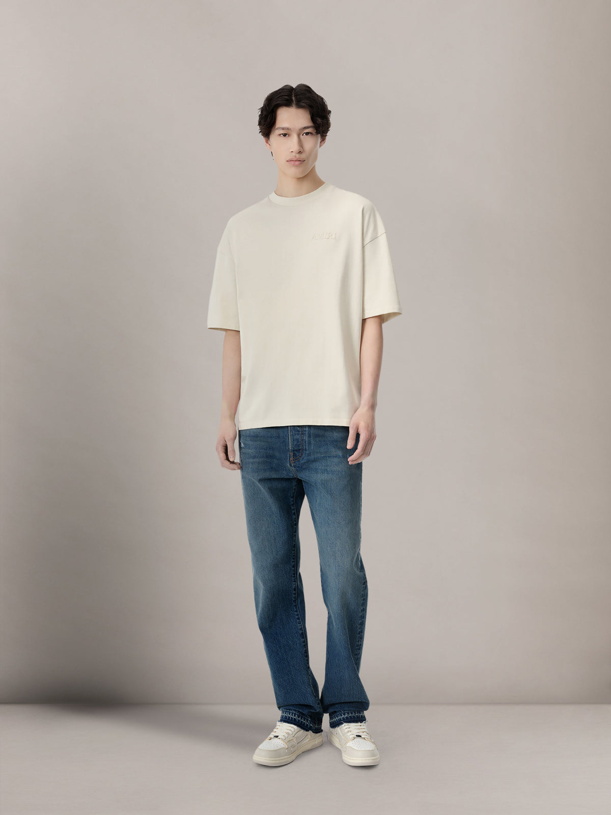 AMIRI OVERSIZED TEE - Birch